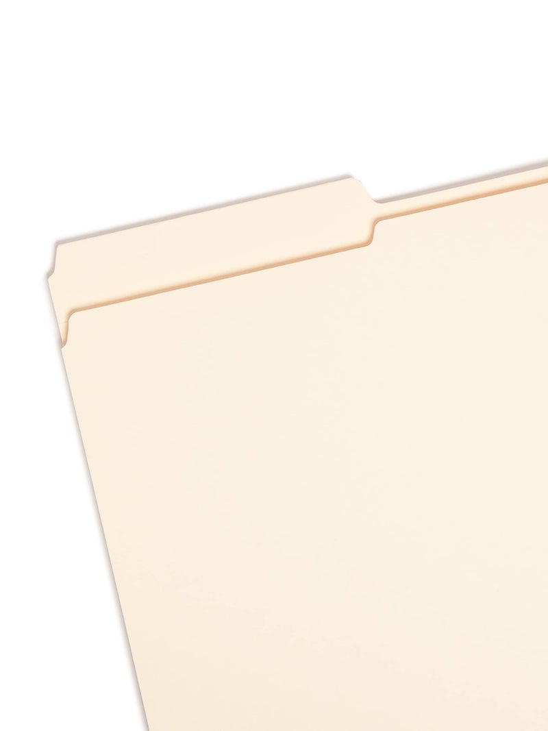 Smead File Folders, Reinforced 1/3-Cut Tab, 1-1/2"" Expansion, Legal Size, Manila, 50 Per Box (15405) - Image 2